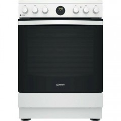 Indesit IS67V8CHW/E Κουζίνα 69lt με Κεραμικές Εστίες Π60εκ. Λευκή